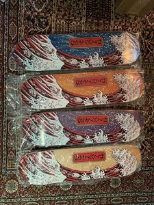 4x Complete Set pixies skateboard Deck sean cliver Wave Of Mutilation All Colors - Picture 1 of 2