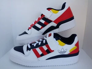 RARE  RETRO Adidas Forum Low Men's Shoes White-Legend-Red GZ9112 SZ 10 - Picture 1 of 8
