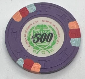 Casino de Isthmus $500 Poker Chip - James Bond Paulson H&C 1998 - Bild 1 von 3