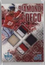 2019 Panini Diamond Kings Diamond Deco Holo Blue /25 Juan Soto #DD-JS