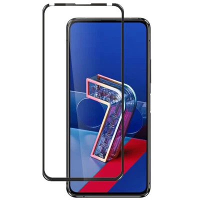 Funda protectora de pantalla de vidrio templado cobertura completa para Asus Zenfone 7 Pro Foto 1 de 4