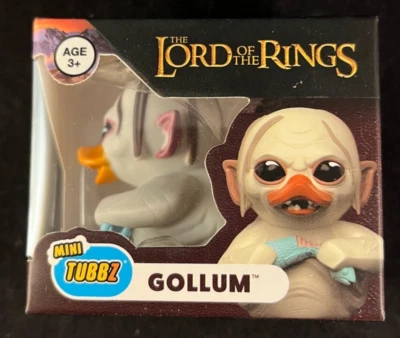 Mini Tubbz - Gollum - El Señor de los Anillos - Pato de Goma - Aprox. 2" de Alto Foto 1 de 4