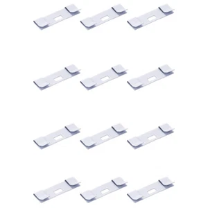12 Stück Jalousie Reparatur Flügelschoner Vertikaljalousie Reparatur Clip Lamelle Flügelschoner - Bild 1 von 12