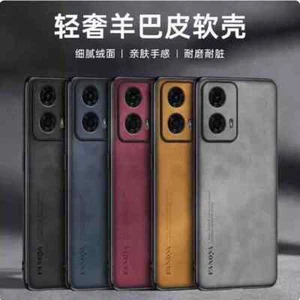 Funda protectora retro de cuero PU a prueba de golpes para Motorola Moto G24 Power G24, Business - Imagen 1 de 6