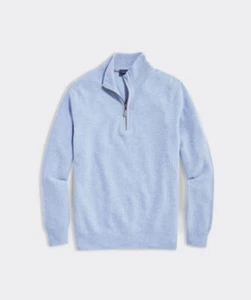 Vineyard Vines Cashmere Quarter-Zip sweater Size Small - Picture 1 of 6