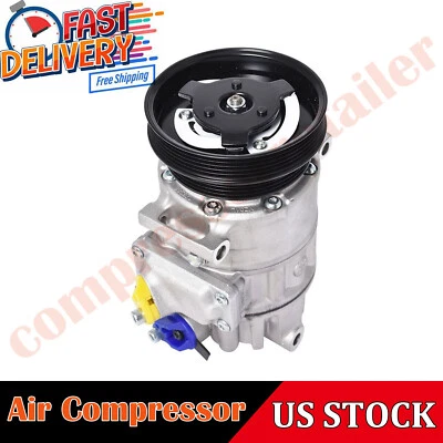 A/C AC Compressor fits For 2005 2006-2014 Volkswagen Jetta 2.5L l5 CO 4574JC  Foto 1 de 4