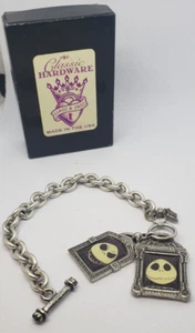 Nightmare Before Christmas Bracelet Classic Hardware Disney 8" Jack Skellington - Picture 1 of 9