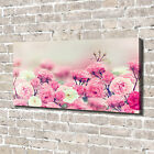 Leinwandbild Kunst-Druck 140x70 Bilder Blumen & Pflanzen Blumen Rose