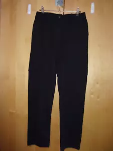 Very size 12 black slim fit cargo utility trousers - Picture 1 of 3