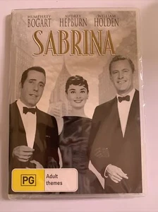 Sabrina (DVD, 1954) Audrey Hepburn, William Holden, Humphrey Bogart NEW Region 4 - Picture 1 of 2