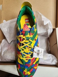 ADIDAS GAMEMODE TURF Lego Team Amarillo Rojo Azul GW8555 Zapatos de Fútbol para Hombres Talla 7.5 - Imagen 1 de 5