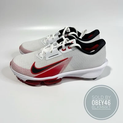 Zapatos de golf Nike Air Zoom Infinity Tour 2 “blanco uni rojo” FD0218-101 10,5W Foto 1 de 4