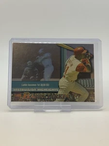 1997 Topps Stadium Club Instavision Highlight Barry Larkin Cincinnati Reds #18 - Picture 1 of 2
