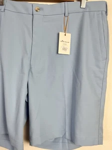 New Peter Millar Mens 40 Cottage Blue Lightweight Golf Shorts MSRP $98 - Picture 1 of 6