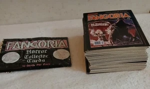 1992 FANGORIA SET OF 90 CARDS WITH WRAPPER - My Old Store Stock - Picture 1 of 1