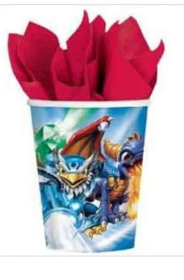 Skylanders Giants 9oz Paper Cups (8ct) - Image 1 of 4
