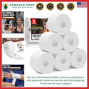 Weißes Sportband Multipack robust rückstandsfrei leicht zu reißen Hockeyband - Bild 1 von 9