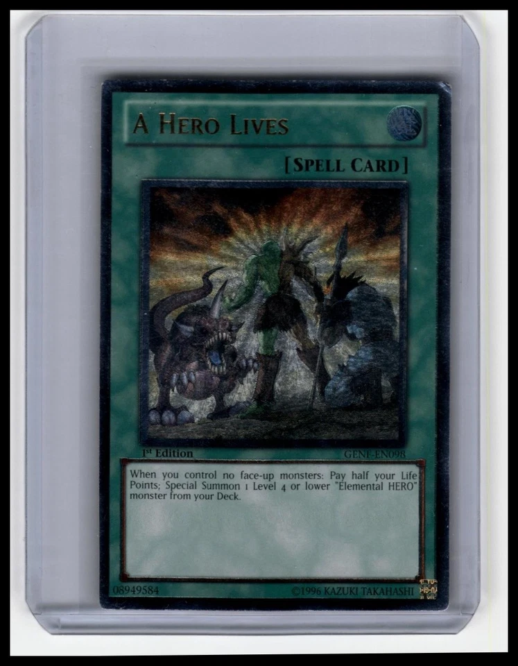 Generation Force #GENF-EN098 A Hero Lives (UTR) - Image 1 of 2