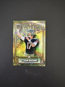 2023 Leaf Wildcard Alumination Football Tyson Bagent Psyched 50/50 ap-tb, M1 - Picture 1 of 2