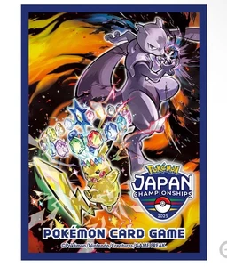 1 Mazo de Juego de Cartas Pokemon Center Japón Funda Escudo PJCS 2025 Pikachu Mewtwo - Imagen 1 de 2