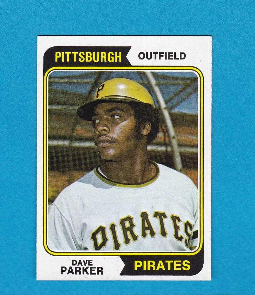 CONJUNTO DE BEISEBOL 1974 TOPPS BREAK 252 DAVE PARKER RC PIRATES QUASE PERFEITO+ - Imagem 1 de 1