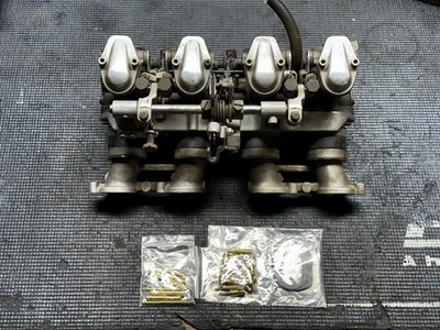 1975 Honda CB550f CB550k четыре оригинальных карбюратора и впускной коллектор Keihin - Изображение 1 из 4