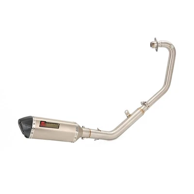 For Lifan KPT200 2019-2023 Motorcycle Slip-on Exhaust Pipe Mufflers Header Tube - Image 1 of 4
