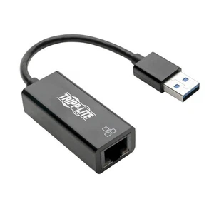 TrippLite by Eaton USB 3.0 to Gigabit Ethernet NIC Network Adapter - 10/100/1000 - Photo 1/9