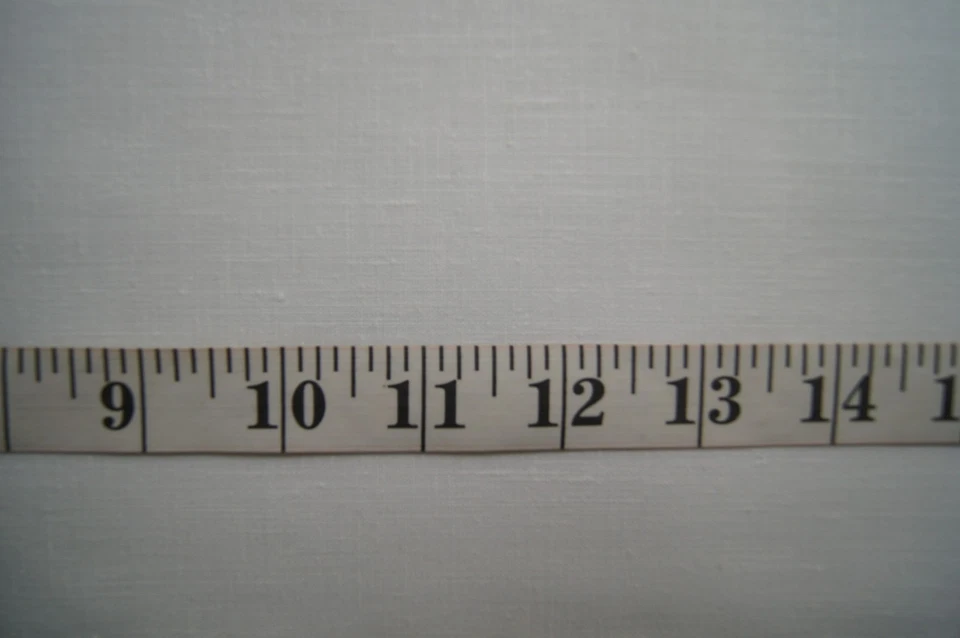 1/2  Yard Solid White Cotton Linen Blend  Fabric 25" X 44" - Image 1 of 1