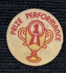 Vintage 1980er 1 & 1/4" Scratch N Sniff Matte Finish Aufkleber "Preis Leistung - Bild 1 von 1