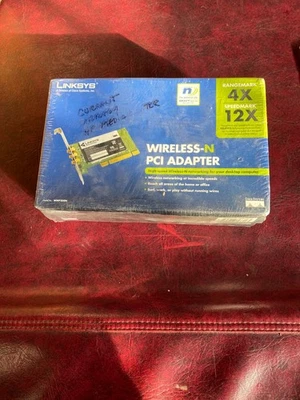 Linksys Wireless-N PCI Adapter, model number WMP300N - Image 1 of 2