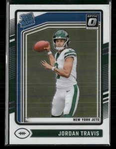 2024 Donruss Optic #260 Jordan Travis New York Jets Rookie - Picture 1 of 2