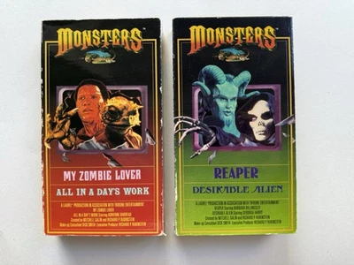 Monsters (VHS, 1991) Bundle 4 Episode TV Show Horror *Buy 2 Get 1 Free* - Image 1 of 4