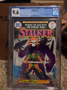 Stalker 1 Cgc 9.6 DC 1975 Origin 1st Appearance Steve Ditko Wally Wood WHITE Pgs - Picture 1 of 11