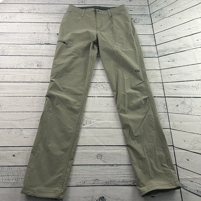 Pantalones para mujer Outdoor Research Ferrosi senderismo nailon calce regular 0 caqui beige Foto 1 de 4