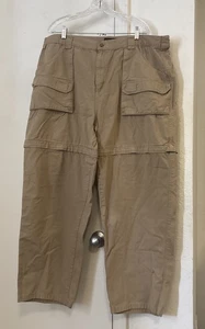 Pantalones J Peterman Caqui Chino Safari Cremallera 42 X 30 - Imagen 1 de 4