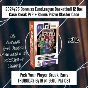 Dimitris Diamantidis 2024 Donruss Euroliga Baloncesto 12 Hobby Box Estuche Break - Imagen 1 de 2