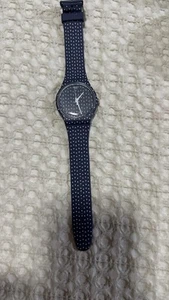 Swatch Watch Rebel The Love of K SUON106 Blue and White Unisex Working Rare - Picture 1 of 3
