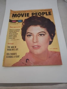 Movie People Mag May 1954 Janet Leigh Tony Curtis Marilyn Monroe Ava Gardner - Picture 1 of 2