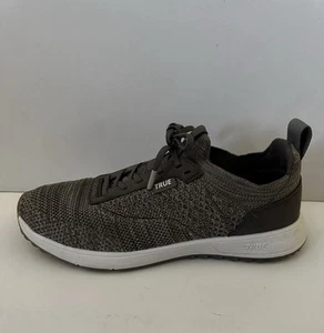 Zapatos de golf True Linkswear para hombre 10,5 grises ligeros tejidos transpirables - Imagen 1 de 8