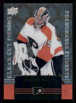 2019-20 Upper Deck Tim Hortons Clear Cut Phenoms #CC2 Carter Hart - Image 1 of 2