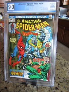 Amazing Spiderman #124 Grade 9.0 White Pages - Bild 1 von 3
