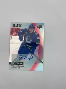 2023-24 ALLURE Red Rainbow AUTO - AIDAN McDONOUGH #125 RC - Picture 1 of 3