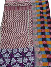 Kantha Quilt Vintage Kantha Quilts Ralli Gudri Indian Handmade Blanket VKQ1437