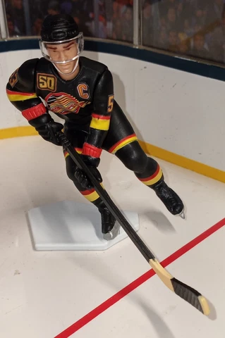 Vancouver Canucks Bo Horvat Starting Lineup Custom Painted Figure Cover
