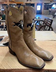 Paul Bond Boot Co. Genuine Leather Custom Boots US Men 10D - Picture 1 of 24