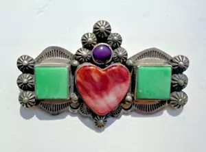 Vintage Frank and Brihilda Coriz Brooch - Picture 1 of 3