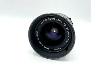 Canon 30-70mm f/4.0 FD-Mount Manual Focus Zoom lens - AS IS or For Parts - Picture 1 of 2