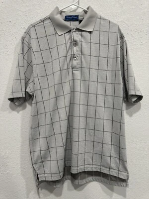 Camisa Polo Smith And Tweed Gris Manga Corta Golf L Foto 1 de 3