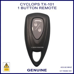 TX-101 Cyclops REM-101 car immobiliser remote for P275 6XR Paralyser systems - Picture 1 of 6